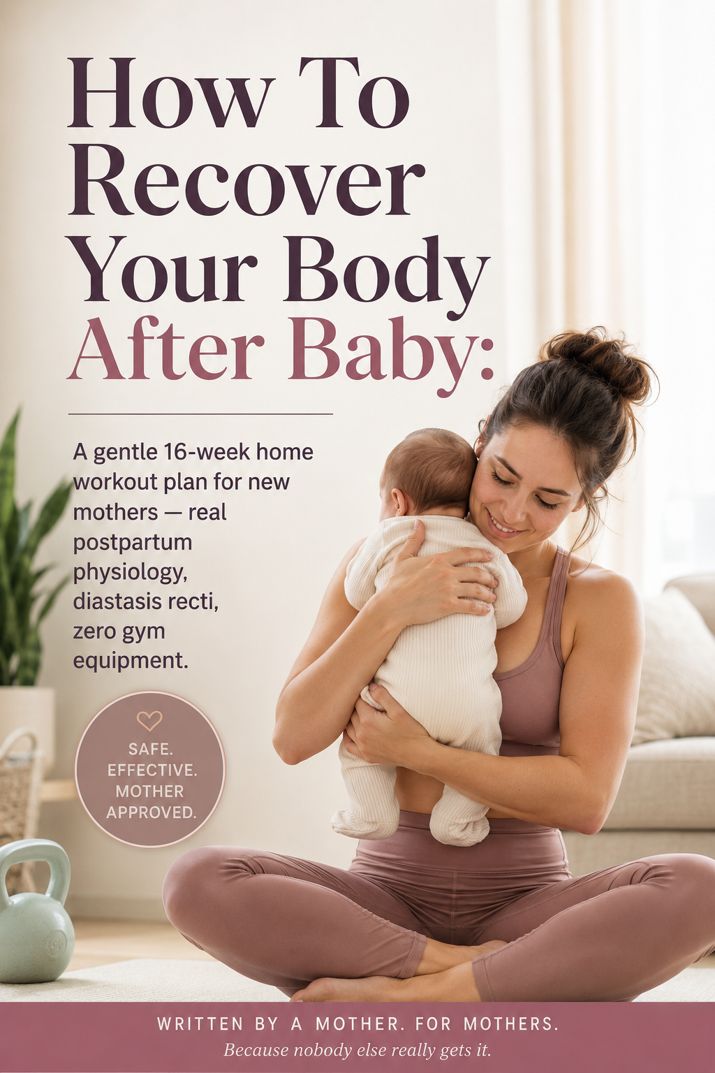 Postpartum Recovery Guide – 16-Week Science-Backed Fitness PDF for New Moms
